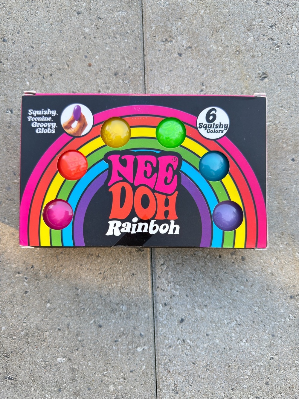 NeeDoh Rainboh - 6pcs